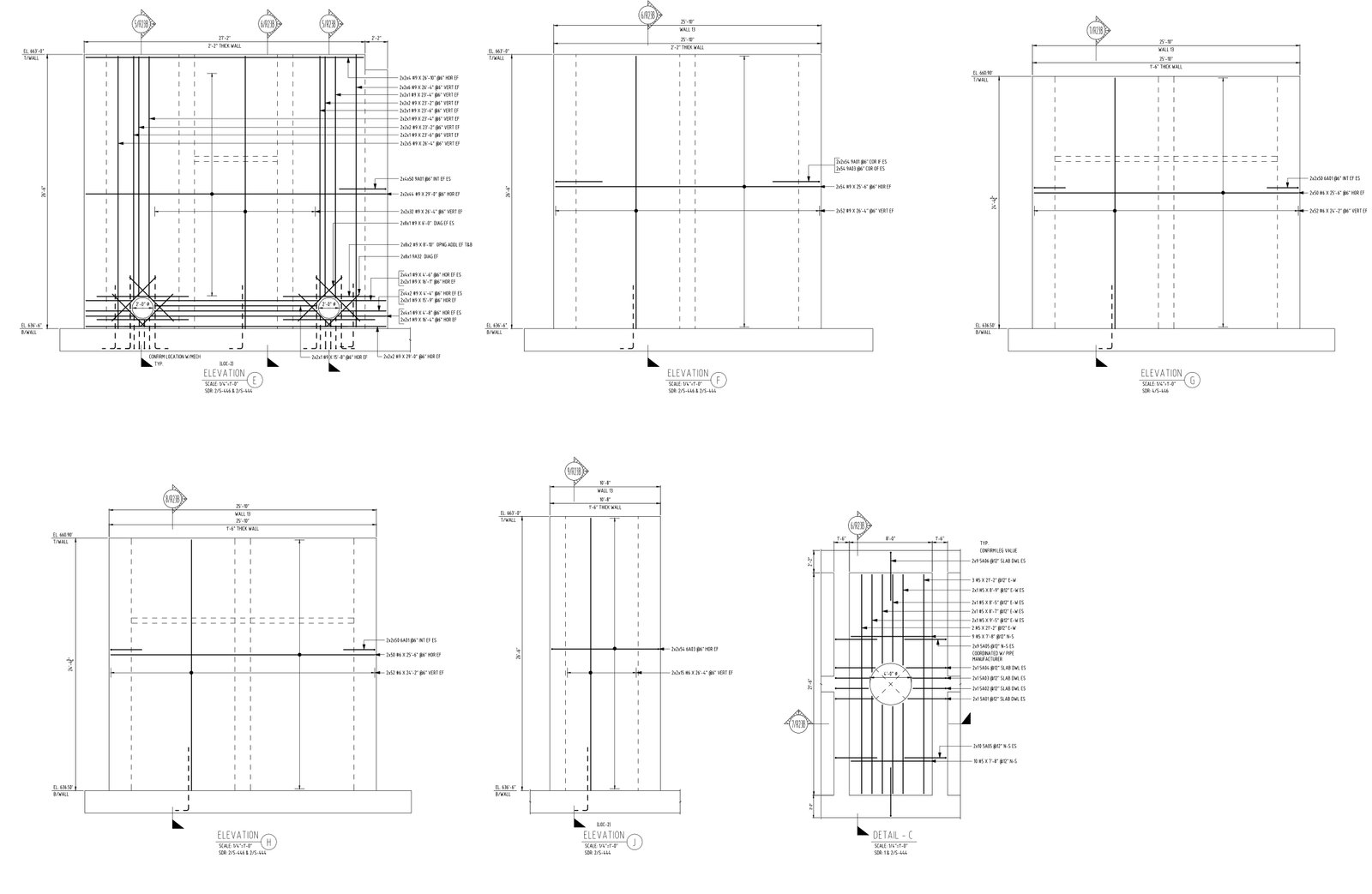 Concrete Wall Reinforcement Details