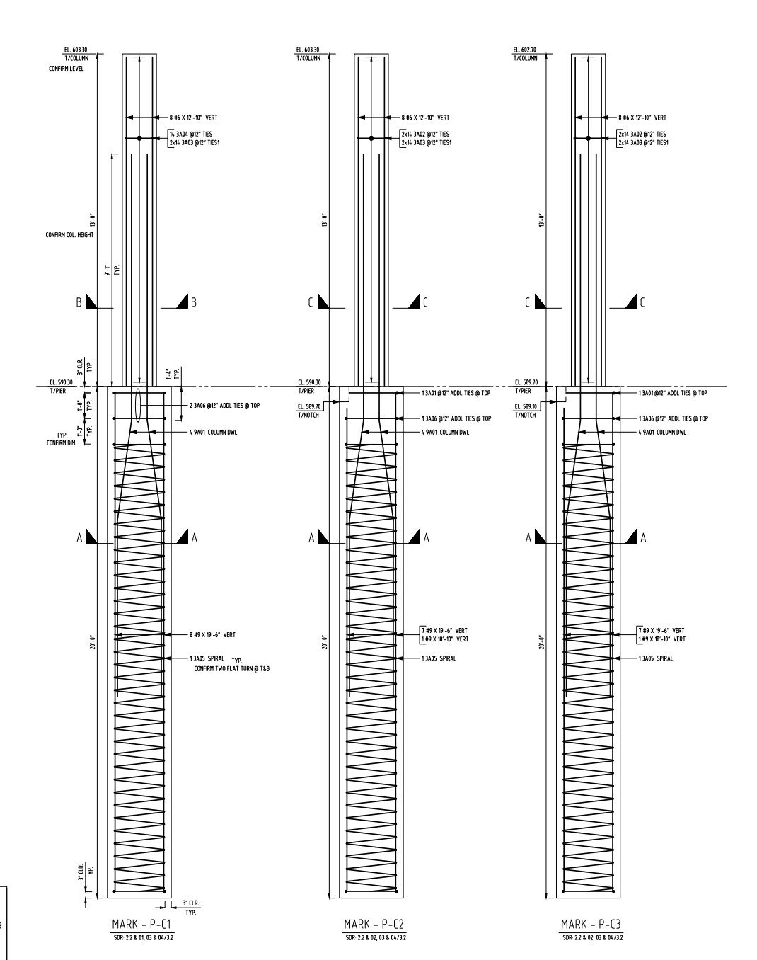 Drilled Pier Reinforcement Detailing